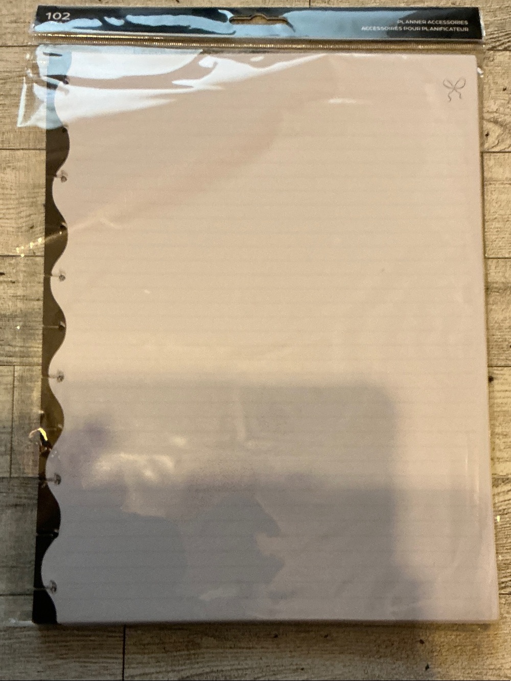 The Happy Planner Pink Lined Filler Paper